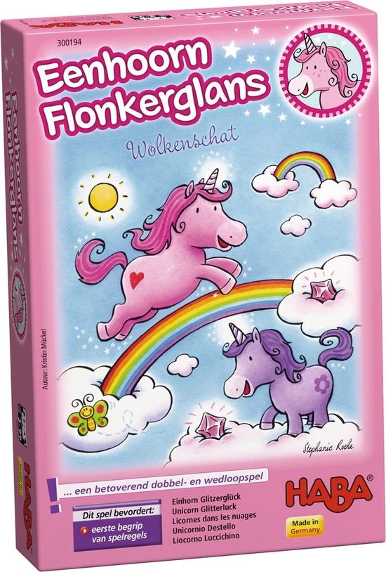 Haba Spel Spelletje Vanaf 3 Jaar Eenhoorn Flonkerglans 1 Haba Spel Spelletje Vanaf 3 Jaar Eenhoorn Flonkerglans