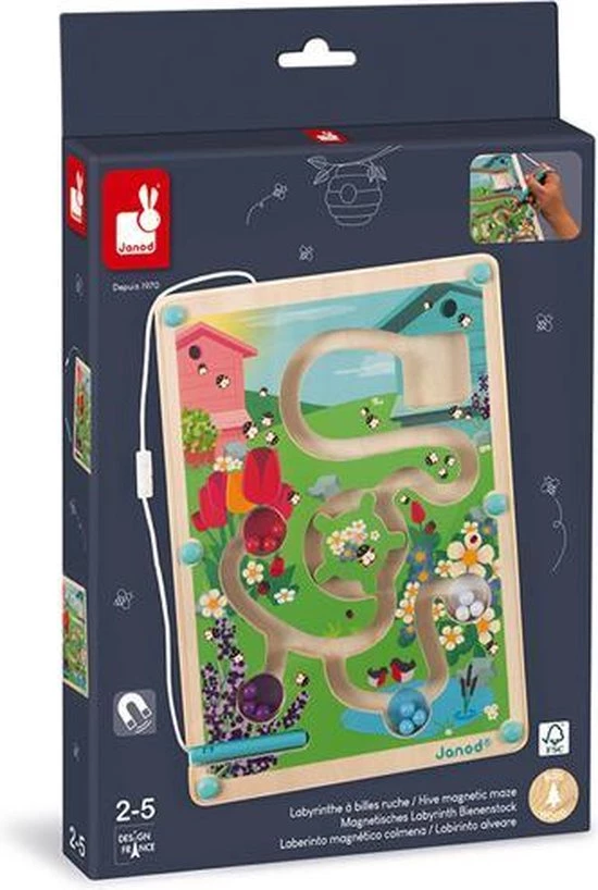 Janod Doolhof Bijenkorf 7 Janod Doolhof Bijenkorf - Afbeelding 7