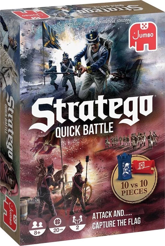 Jumbo Stratego Quick Battle - Bordspel 1 Jumbo Stratego Quick Battle - Bordspel