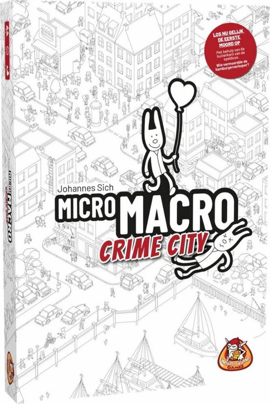 White Goblin Games Kaartspel Micromacro Crime City 1 White Goblin Games Kaartspel Micromacro Crime City