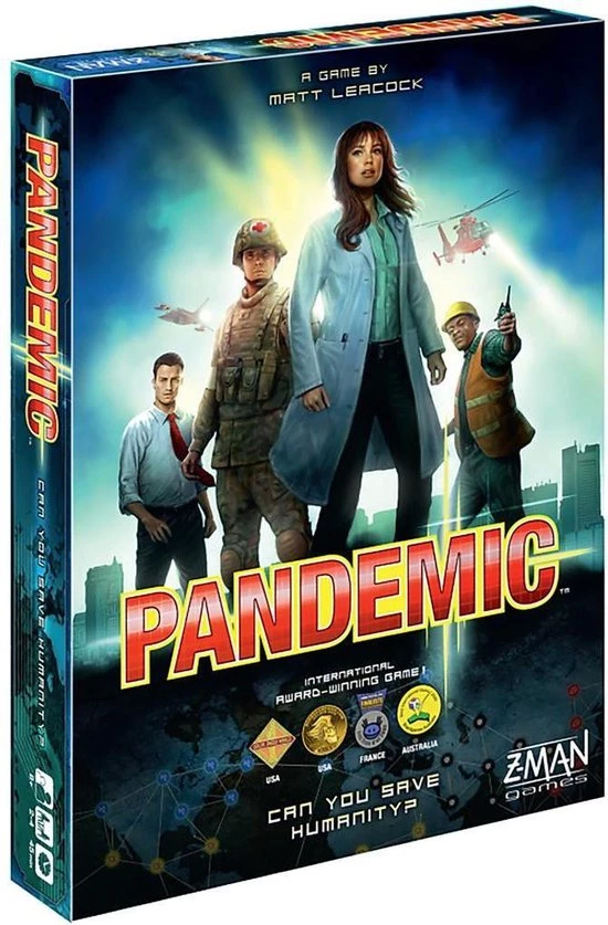 Z-Man Games Pandemic - Engelstalig Bordspel 1 Z-Man Games Pandemic - Engelstalig Bordspel